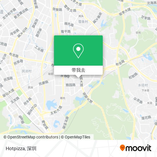 Hotpizza地图