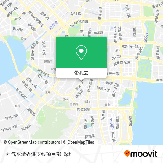 西气东输香港支线项目部地图