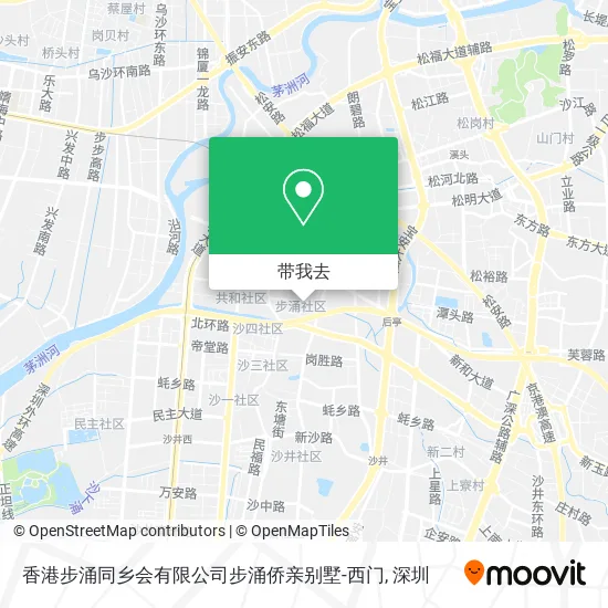 香港步涌同乡会有限公司步涌侨亲别墅-西门地图