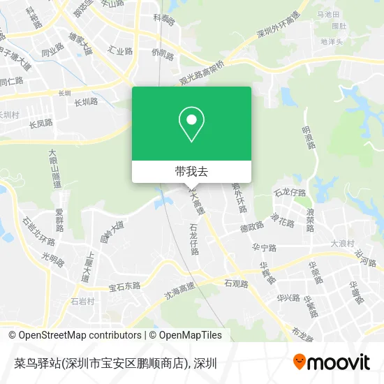 菜鸟驿站(深圳市宝安区鹏顺商店)地图