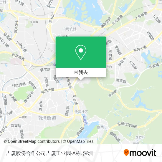 吉厦股份合作公司吉厦工业园-A栋地图