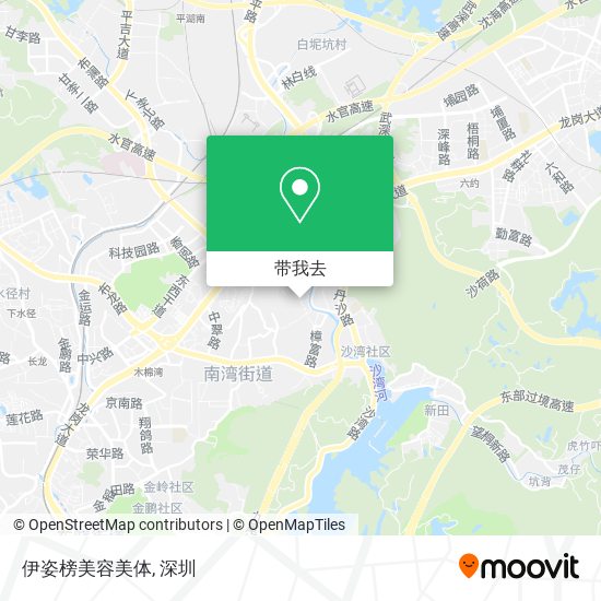 伊姿榜美容美体地图