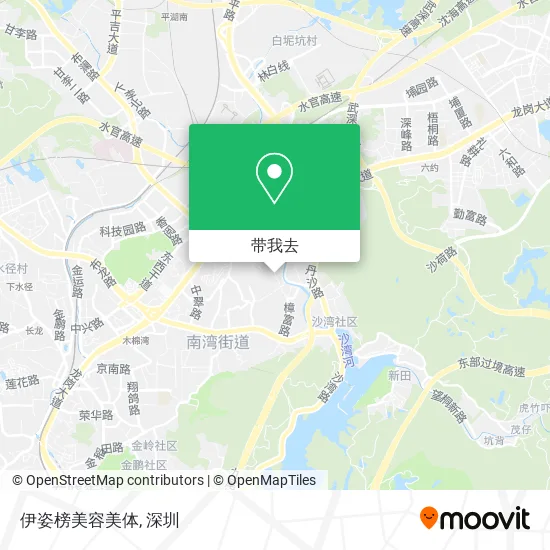 伊姿榜美容美体地图