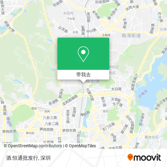 酒.恒通批发行地图