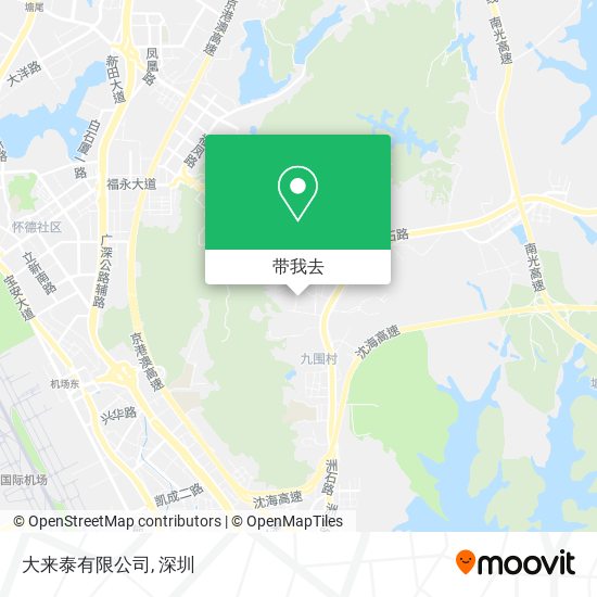 大来泰有限公司地图