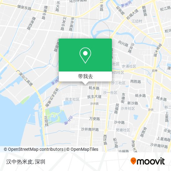 汉中热米皮地图