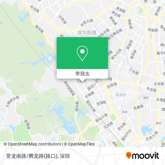 景龙南路/腾龙路(路口)地图