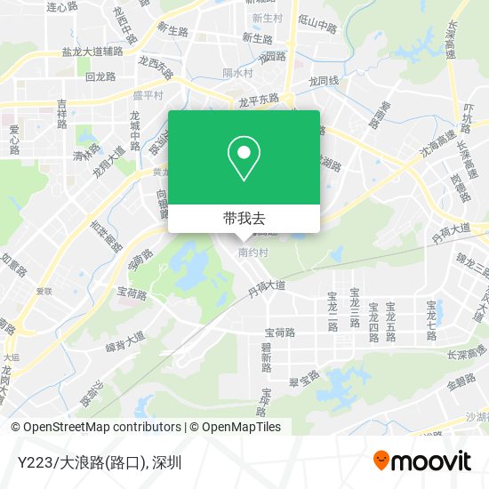 Y223/大浪路(路口)地图