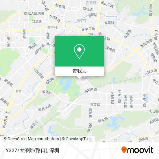 Y227/大浪路(路口)地图