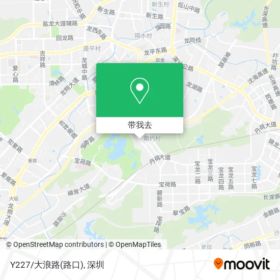 Y227/大浪路(路口)地图