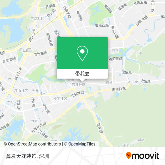 鑫发天花装饰地图