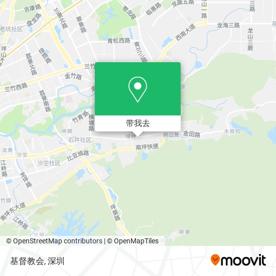 基督教会地图