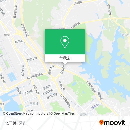 北二路地图