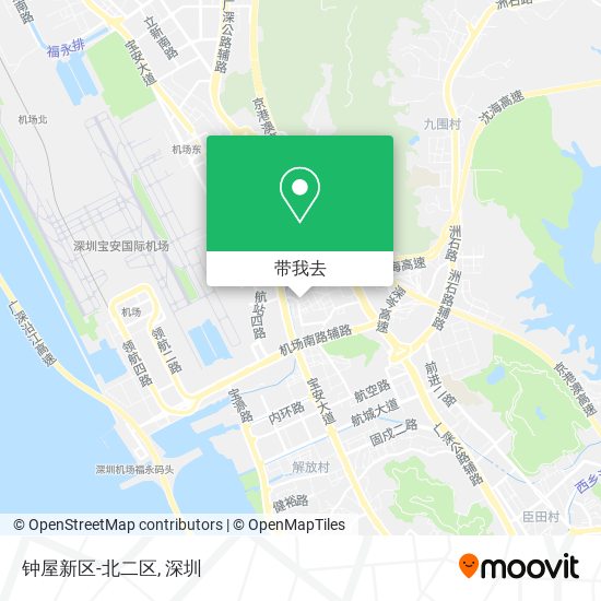 钟屋新区-北二区地图