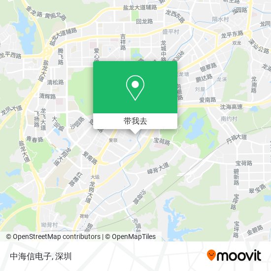 中海信电子地图