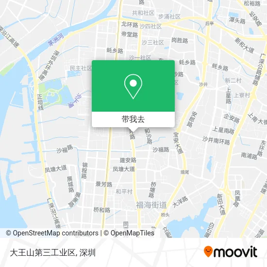 大王山第三工业区地图