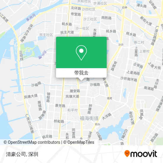 清豪公司地图