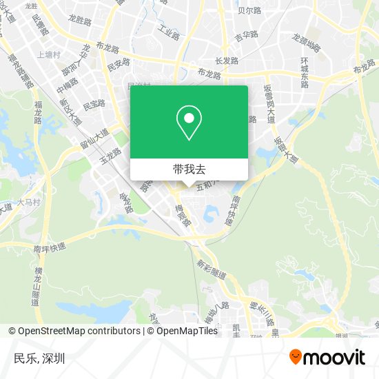 民乐地图