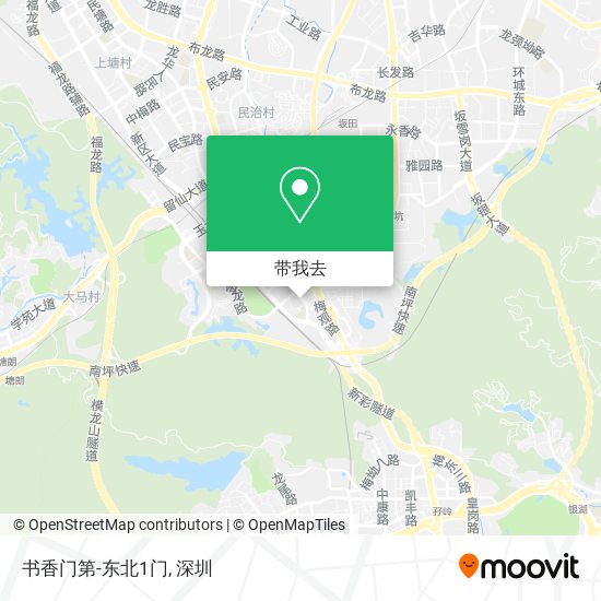 书香门第-东北1门地图