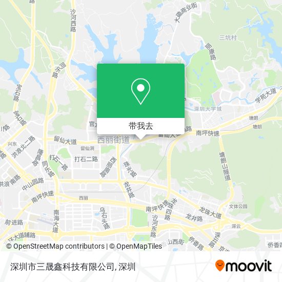 深圳市三晟鑫科技有限公司地图