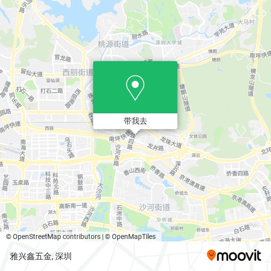 雅兴鑫五金地图