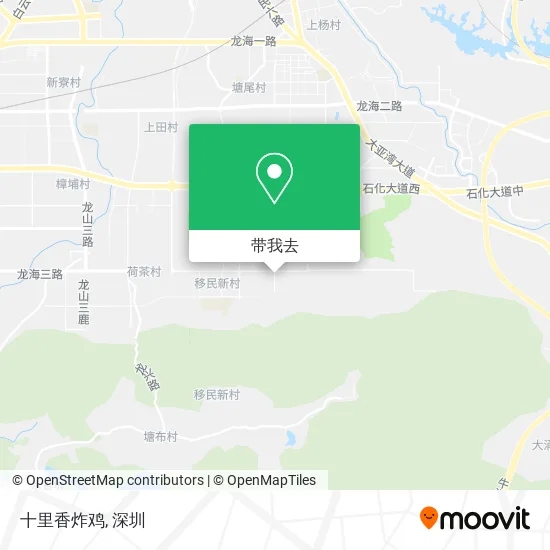 十里香炸鸡地图