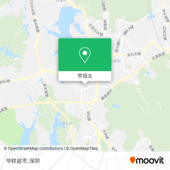 华联超市地图