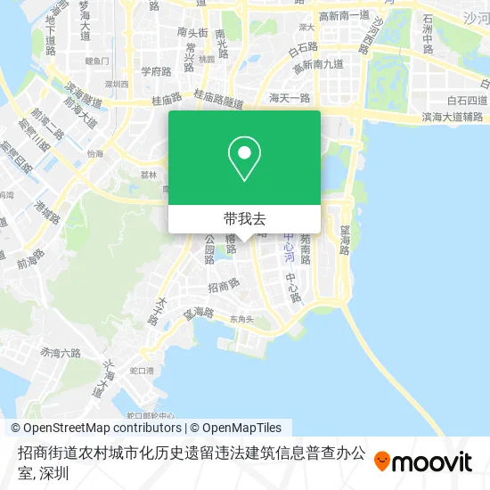 招商街道农村城市化历史遗留违法建筑信息普查办公室地图