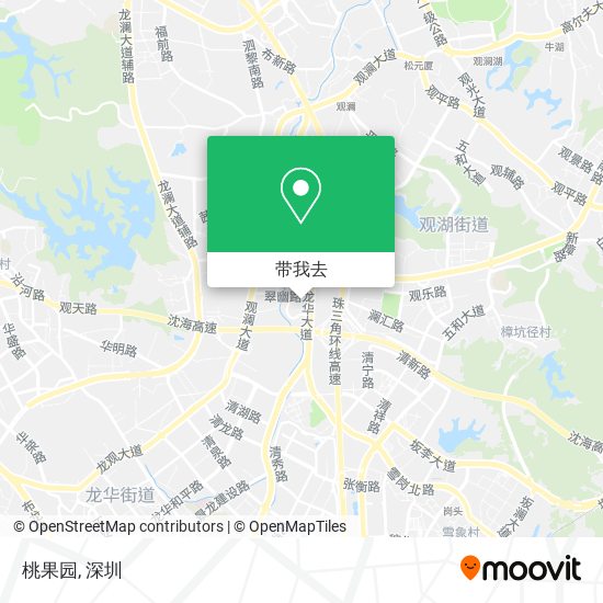 桃果园地图