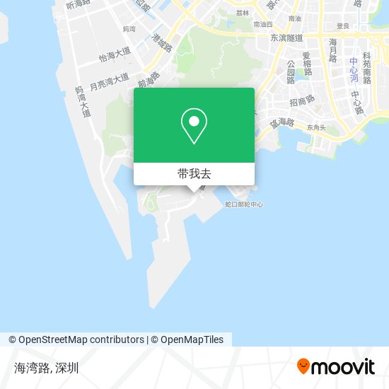 海湾路地图