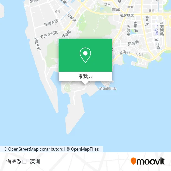 海湾路口地图