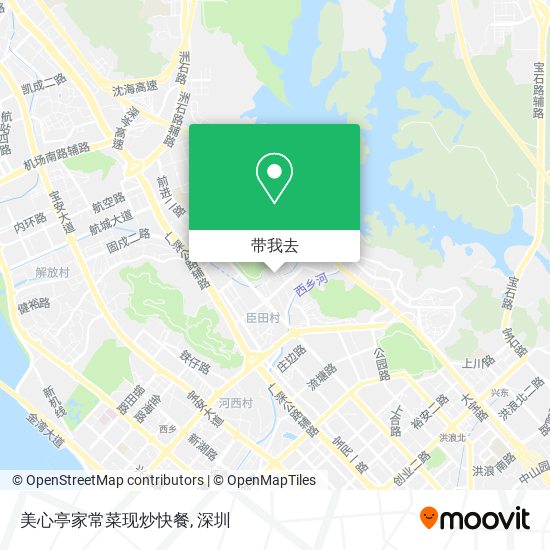 美心亭家常菜现炒快餐地图