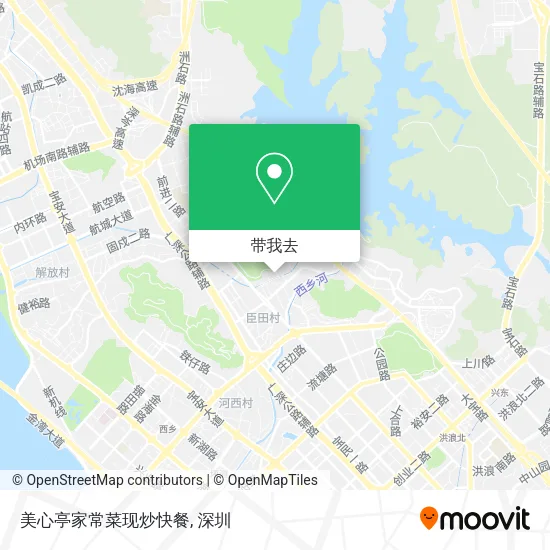 美心亭家常菜现炒快餐地图
