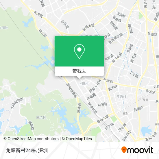 龙塘新村24栋地图