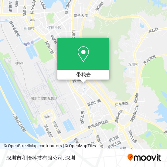 深圳市和怡科技有限公司地图