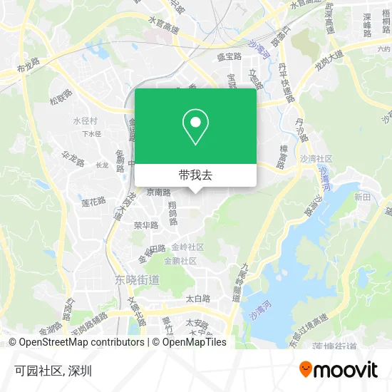 可园社区地图