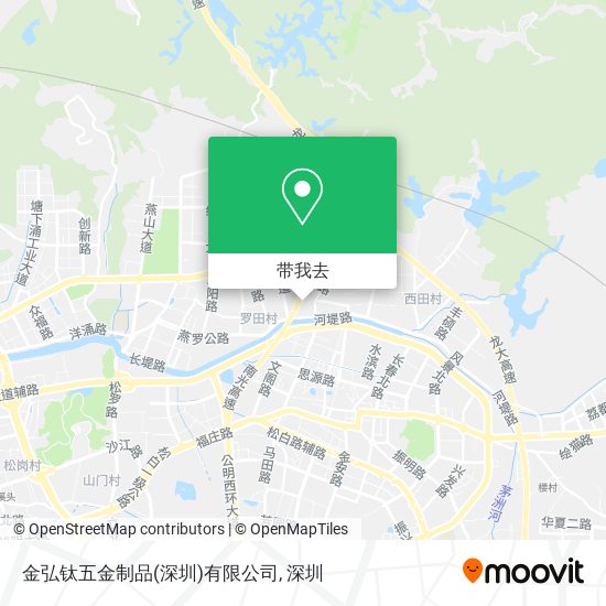 金弘钛五金制品(深圳)有限公司地图