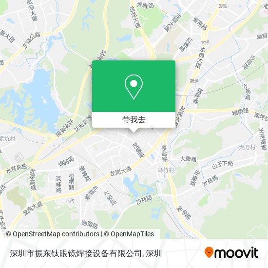 深圳市振东钛眼镜焊接设备有限公司地图