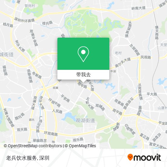 老兵饮水服务地图