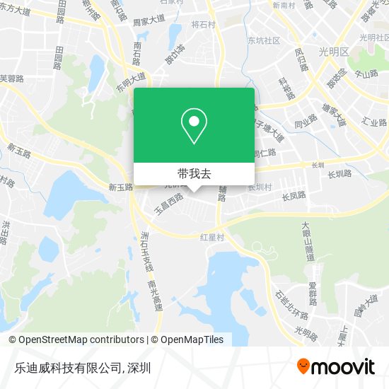 乐迪威科技有限公司地图