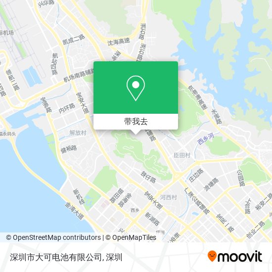 深圳市大可电池有限公司地图