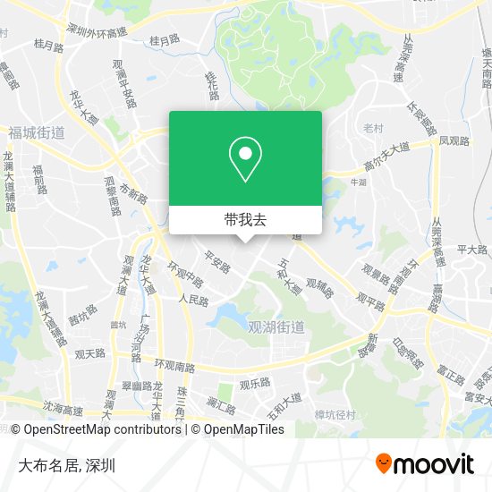 大布名居地图