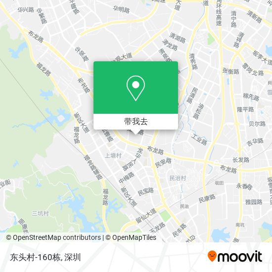 东头村-160栋地图