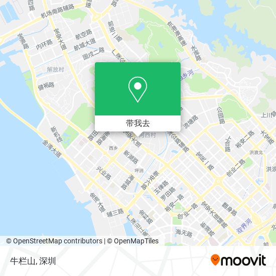 牛栏山地图