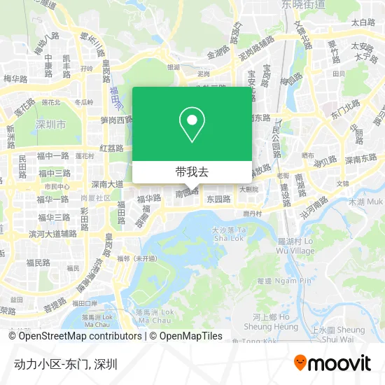 动力小区-东门地图