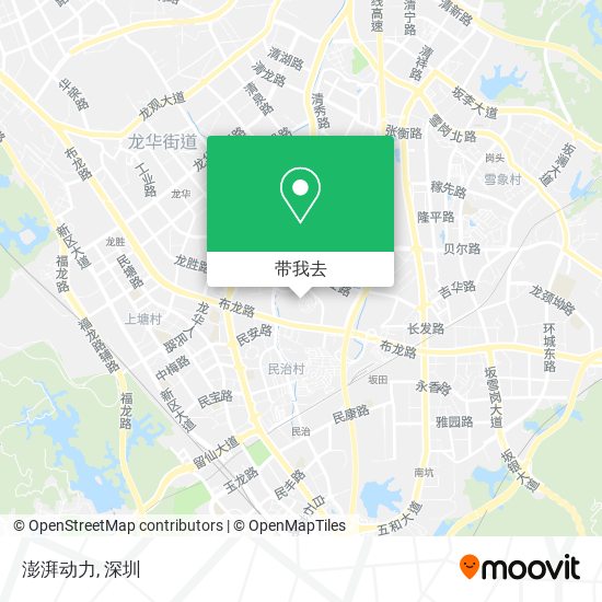 澎湃动力地图