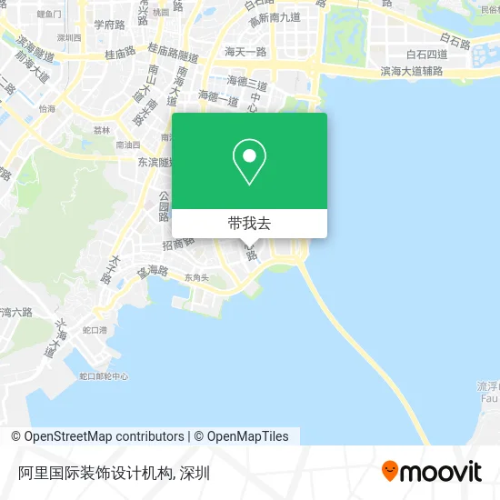 阿里国际装饰设计机构地图