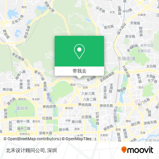 北禾设计顾问公司地图