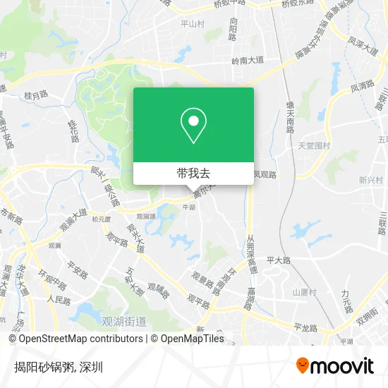 揭阳砂锅粥地图