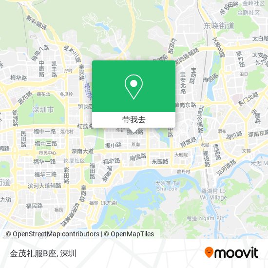 金茂礼服B座地图
